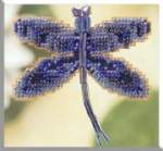 Rainbow Dragonfly - Cross Stitch Bead Kits