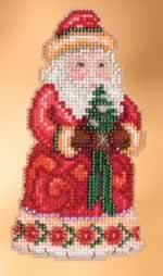 Christmas Cheer Santa - Cross Stitch 