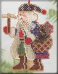 Mt. Whitney Santa - Cross Stitch 