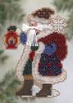 Ice Cap Santa - Cross Stitch 