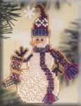 Stocking Snow Charmer - Cross Stitch Bead Kits