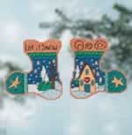 Let it snow - Cross Stitch Bead Kits
