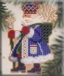 Frosty Santa - Cross Stitch 