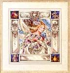 Elizabeth and the Lavender Sky - Cross Stitch Pattern