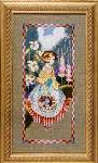 Gathering Eggs - Cross Stitch