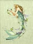 The Queen Mermaid - Cross Stitch