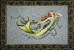 Emerald Mermaid - Cross Stitch Pattern