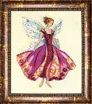 January Garnet Fairy - Cross Stitch Pattern