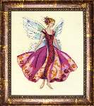 January Garnet Fairy - Cross Stitch Pattern