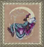 Moon Flowers - Cross Stitch Pattern