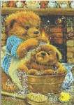 Mungos Bathtime - Cross Stitch Pattern