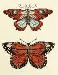 Butterflies of Gold - Cross Stitch Pattern