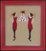 Red Gifts - Cross Stitch Pattern