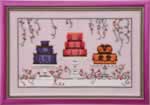 Garden Party Cakes - Cross Stitch Pattern