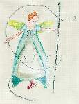 Needle Fairy - Cross Stitch 