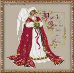 Christmas Blessing Angel - Cross Stitch Pattern