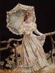 She Walks in Beauty - Cross Stitch Pattern