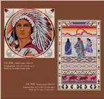 Native American & Indian Symbols - Cross Stitch Pattern