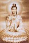 Chinese Goddess of Mercy - Cross Stitch Pattern