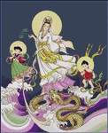 Chinese Goddess of Mercy - Cross Stitch Pattern