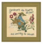 Gardeners Paint - Cross Stitch Pattern