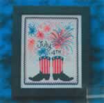 Celebration Boots - Cross Stitch Pattern