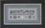Snowflakes in Blue - Cross Stitch Pattern