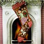 Special Delivery Christmas Stocking - Cross Stitch Pattern