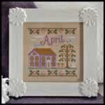 April Cottage - Cross Stitch Pattern