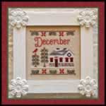 December Cottage - Cross Stitch Pattern