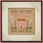 February Cottage - Cross Stitch Pattern