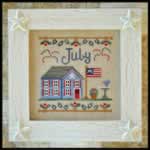 July Cottage - Cross Stitch Pattern