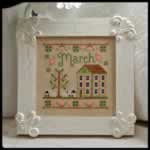 March Cottage - Cross Stitch Pattern