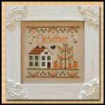 October Cottage - Cross Stitch Pattern