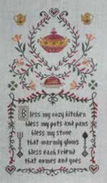 Kitchen Prayer Sampler - Cross Stitch Pattern