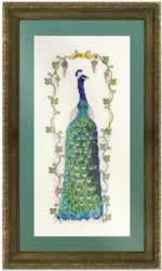 Peacock - Cross Stitch Pattern