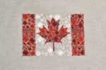Starburst Flag of Canada - Cross Stitch Pattern