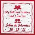 My Beloved is Mine - Cross Stitch Pattern