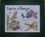 You're A Keeper Boy - Cross Stitch Pattern