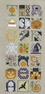 Halloween Jumble - Cross Stitch Pattern