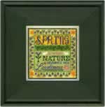 Four Seasons Spring - Cross Stitch Pattern