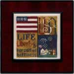 Liberty Squared - Cross Stitch Pattern