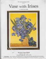 Vase with Irises - Cross Stitch Pattern