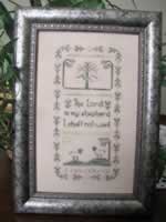 Psalm 23 Sampler - Cross Stitch Pattern