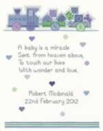 Baby Boy - Cross Stitch Pattern