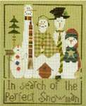 Perfect Snowman - Cross Stitch Pattern