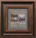 Two Become One - Cross Stitch Pattern