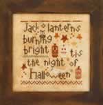 Halloween Night - Cross Stitch Pattern