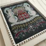 Let it Snow Bungalow - Cross Stitch 