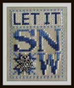 Let it Snow - Cross Stitch Pattern